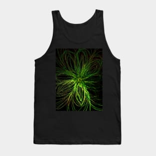 A flower that glows in the dark Tank Top